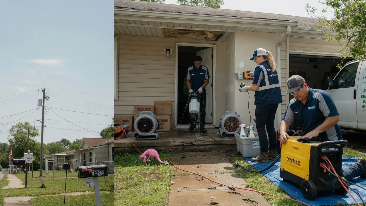 Storm Damage Water Removal in Butler, KY near me